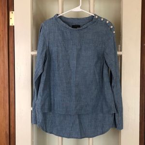 J Crew denim tunic size 4